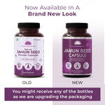 Thumbnail for Saptamveda Natural Jamun Seed Capsules - Distacart