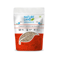 Thumbnail for Nature Land Organics Carom Seeds (Ajwain)