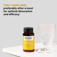 Thumbnail for HK Vitals Calcium + Vitamin D3 Tablets