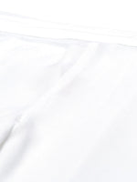 Thumbnail for Juniper Women's White Solid Rayon Ankle-Length Slim Fit Pants - Distacart