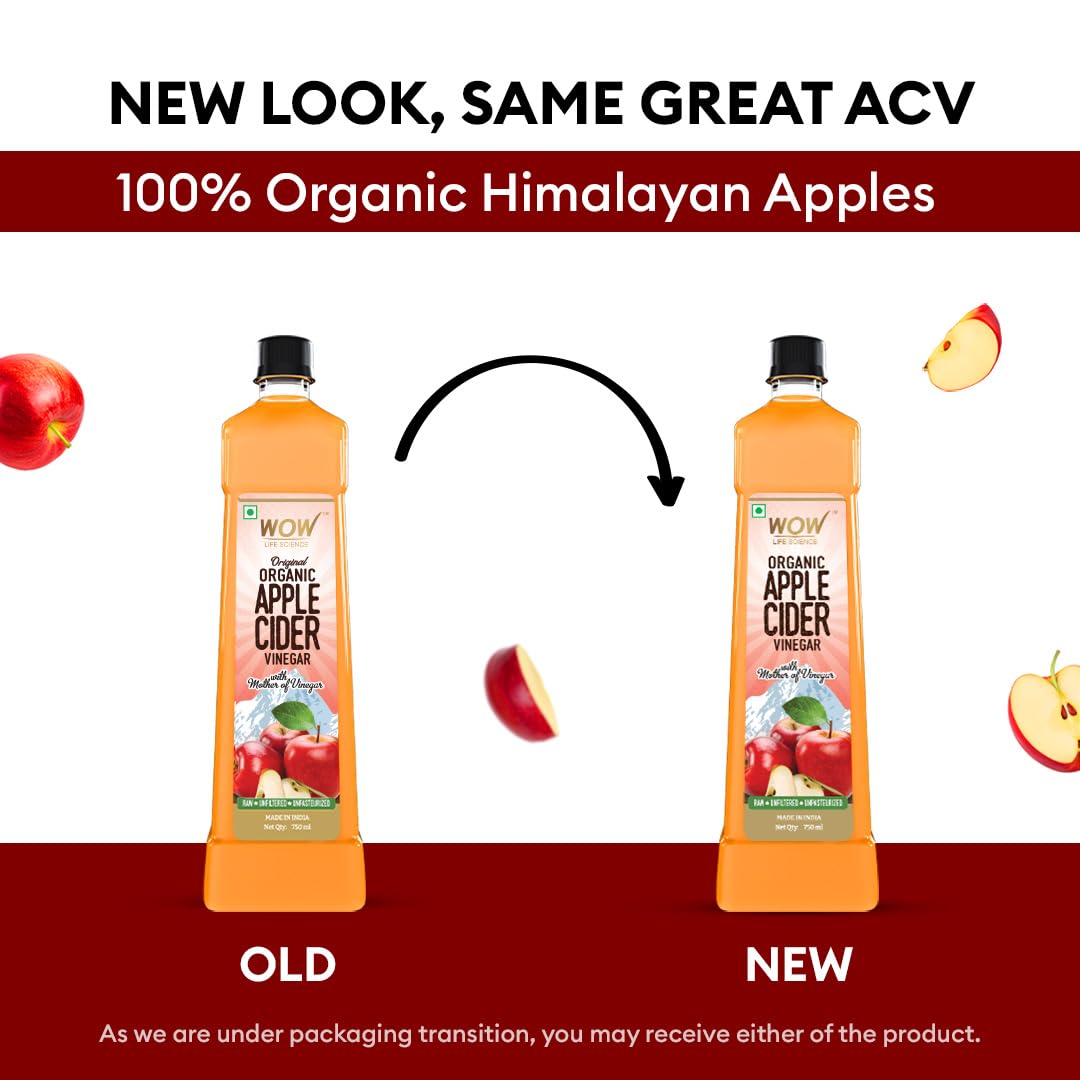 Wow Life Science Apple Cider Vinegar - Distacart