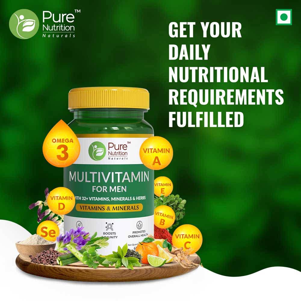 Pure Nutrition Multivitamin Tablets for Men - Distacart