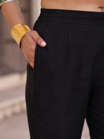 Thumbnail for Juniper Women's Multi Floral Printed Pure Cotton Tunic With Pants - Distacart