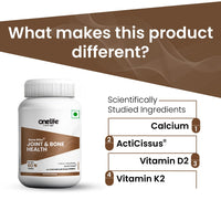 Thumbnail for Onelife Bone Bliss Calcium Tablets - Distacart