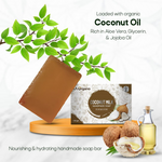 Thumbnail for LA Organo Coconut Milk Handmade Natural Bath Soap - Distacart