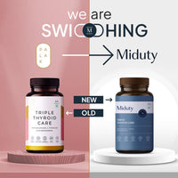 Thumbnail for Miduty by Palak Notes Triple Thyroid Care Capsules - Distacart