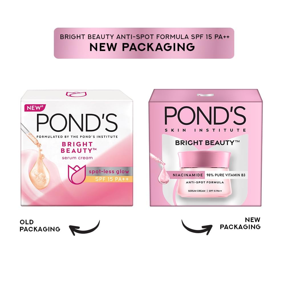 POND'S Bright Beauty Anti-Spot Serum Cream with Niacinamide - Distacart