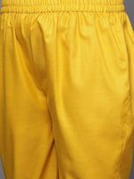 Thumbnail for Sztori Plus Size Yoke Design Pure Cotton Kurta With Trousers & Dupatta - Distacart