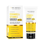 Thumbnail for Dr. Sheth's Ceramide & Vitamin C Sunscreen SPF 50+ PA+++ UVA UVB Sun Protection, For All Skin Types - Distacart