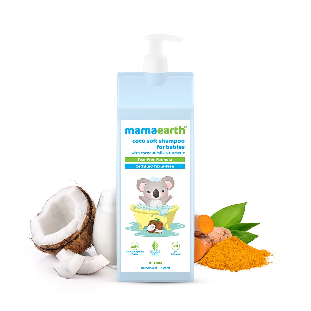 Mamaearth Coco Soft Shampoo with Coconut Milk & Turmeric for Babies - Distacart