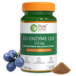 Thumbnail for Pure Nutrition Bio Coenzyme Q10 125 mg Veg Capsules - Distacart