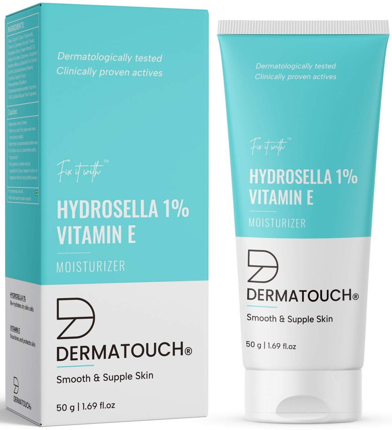 Dermatouch Hydrosella 1% & Vitamin E Moisturizer - Distacart