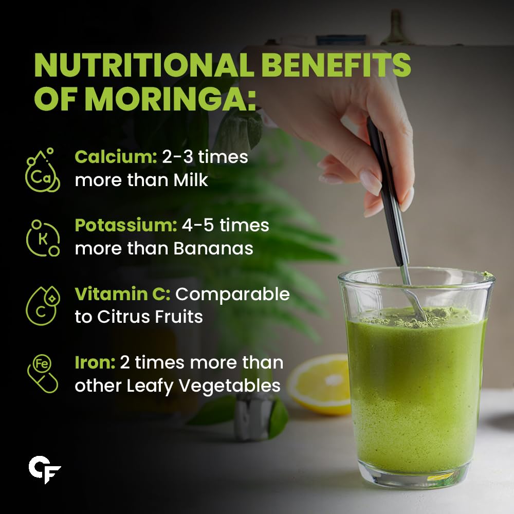 Carbamide Forte Organic Moringa Leaf Powder - Distacart