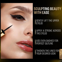 Thumbnail for Lakme Absolute Shine Liquid Eye Liner, Black - Distacart