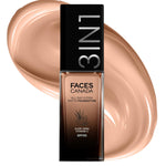 Thumbnail for Faces Canada All Day Hydra Matte Foundation-Golden Beige 032 - Distacart