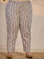 Thumbnail for Yufta Rama Green And Blue Floral Sequins Work Straight Plus Size Kurta Trouser Dupatta Set - Distacart