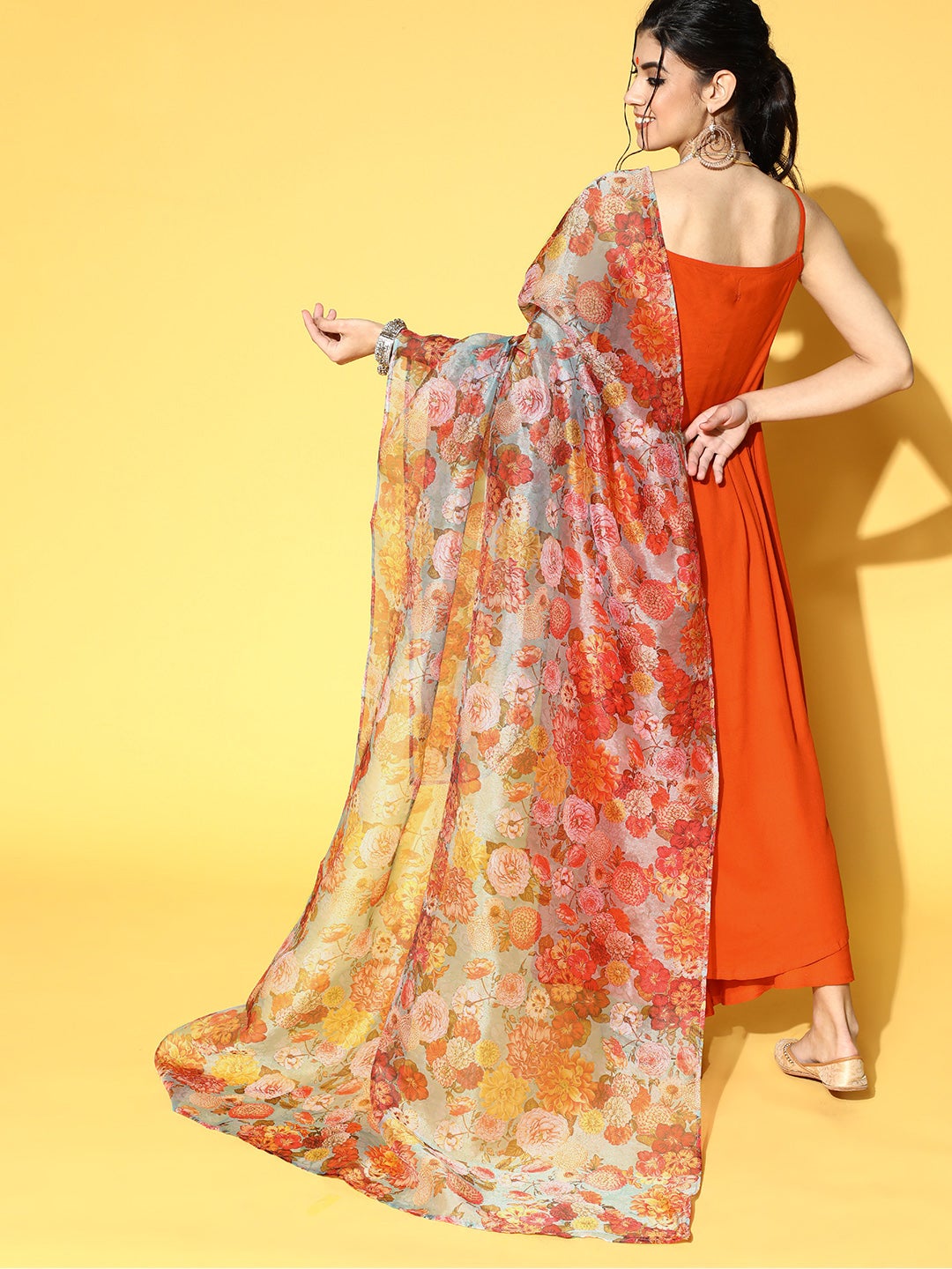 InWeave Orange Strappy Set - Distacart