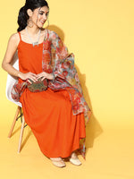 Thumbnail for InWeave Orange Strappy Set - Distacart