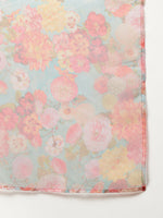 Thumbnail for InWeave White Strappy Set - Green Organza Dupatta - Distacart