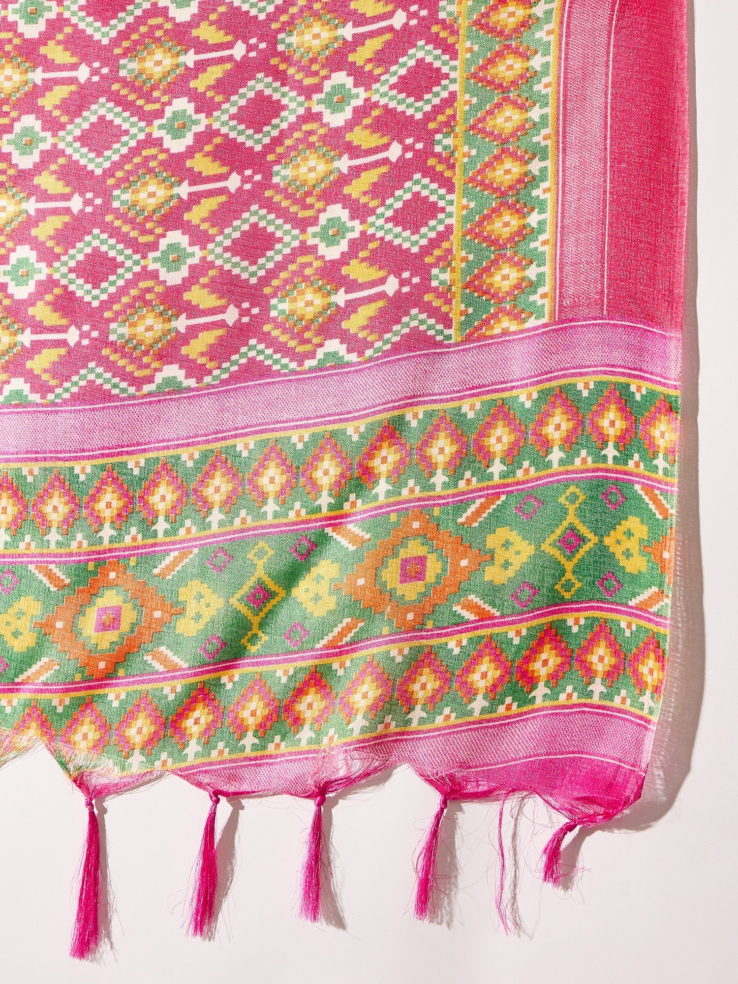 InWeave Ink Blue Anarkali Patola Kurta Set - Distacart