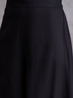 Thumbnail for InWeave Black Small Check Black Palazzo Set - Distacart