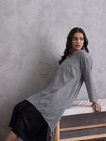 Thumbnail for InWeave Black Small Check Black Palazzo Set - Distacart