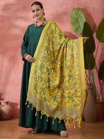 Thumbnail for InWeave Green Sweetheart Kurta With Dupatta - Distacart