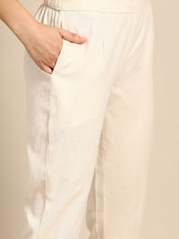 Thumbnail for Anouk Women Floral Khari Printed Pure Cotton Kurta With Trousers & Dupatta - Distacart