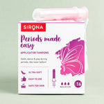 Thumbnail for Sirona Premium Applicator Tampons - Regular Flow - Distacart