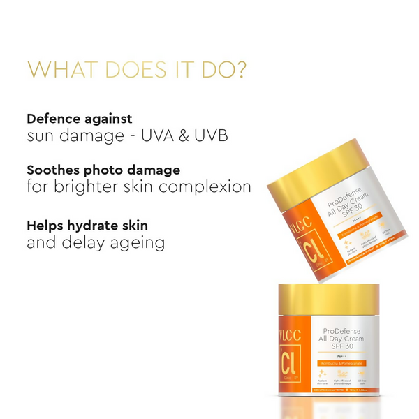 VLCC Clinic ProDefense All Day Cream SPF 30 - Distacart