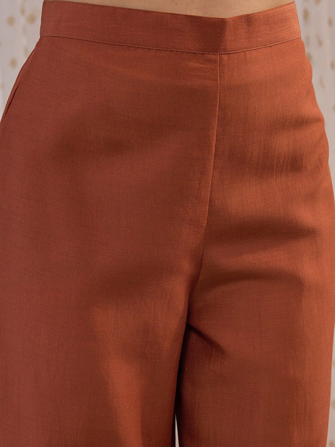 Indo Era Ethnic Motifs Embroidered Regular Gotta Patti Kurta with Trouser & Dupatta