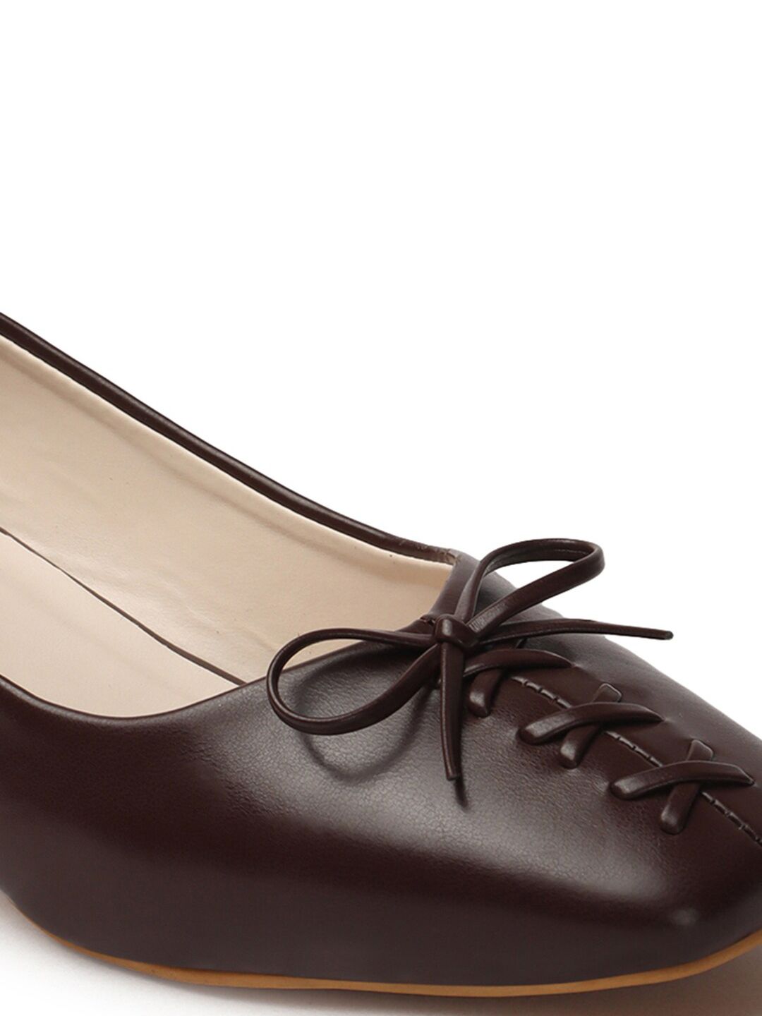 ELLE Block Pumps With Bows