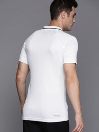 Thumbnail for Adidas Men Freelift Polo Collar Slim Fit Tennis T-shirt - Distacart