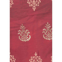 Thumbnail for A R SILK Mehroon Color Chanderi gold print Chanderi cotton Dupattas & Chunnis