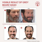 Thumbnail for Ivory Natural Grey Beard Wash For Beard Graying And Restoring Beard'S Natural Black Shade - Distacart