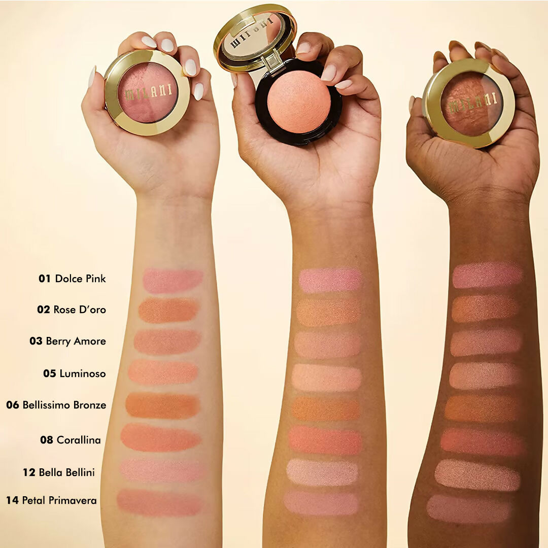 Milani Baked Blush - 14 Petal Primavera - Distacart