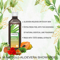 Thumbnail for Axiom Mukti Gold Aloevera Shower Gel