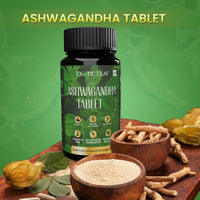 Thumbnail for Exotic Leaf Ashwagandha Tablets
