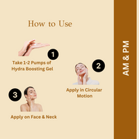 Thumbnail for dBasic Hydra Boosting Gel, Lightweight Moisturizer with Snow Mushroom, Rice Water, Ceramides - Distacart
