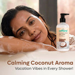 Thumbnail for mCaffeine Coconut Cream Body Wash - Mildy Cleanses & Moisturizes - Distacart