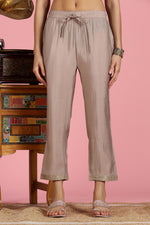 Thumbnail for BulBul Women’s Mocha Mousse Embroidered Kurta Set with Dupatta