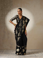 Thumbnail for trueBrowns Black Metallic Blouse - Distacart