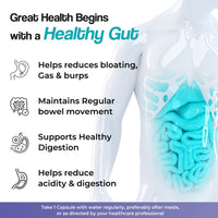 Thumbnail for Health Veda Organics Digestive Enzyme Capsules - Distacart