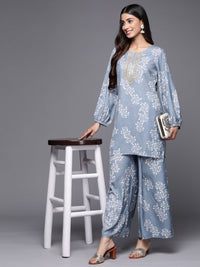Thumbnail for Ahalyaa Women Embroidered Floral Printed Co-ords - Distacart