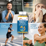 Thumbnail for Dr. Morepen Omega-3 1250Mg Deep Sea Fish Oil Triple Strength Softgel Capsules