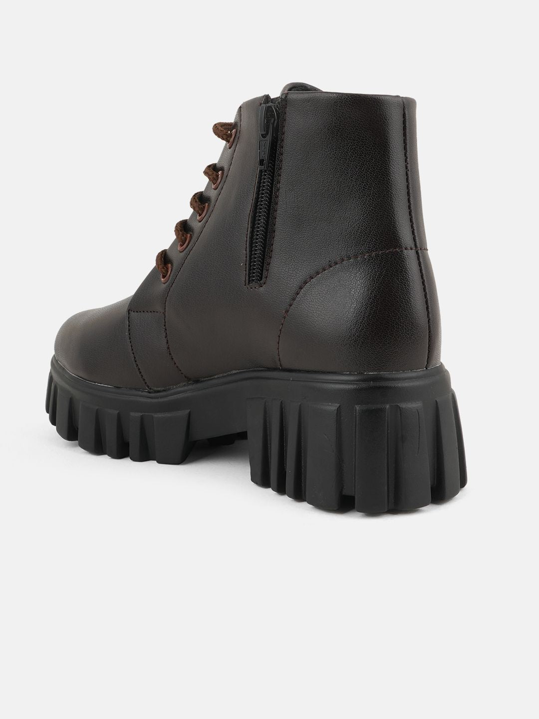 Roadster The Lifestyle Co Women Block-Heeled Chunky Boots