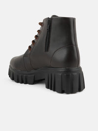 Thumbnail for Roadster The Lifestyle Co Women Block-Heeled Chunky Boots