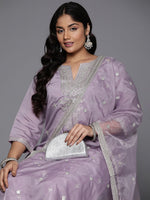 Thumbnail for Indo Era Plus Size Embroidered Regular Sequinned Kurta with Trousers & With Dupatta