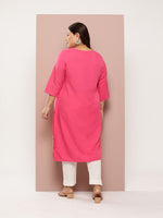 Thumbnail for Sztori Plus Size Ethnic Printed Kurta - Distacart