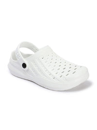 Thumbnail for Roadster The Lifestyle Co. Men White Self-Designed Clogs
